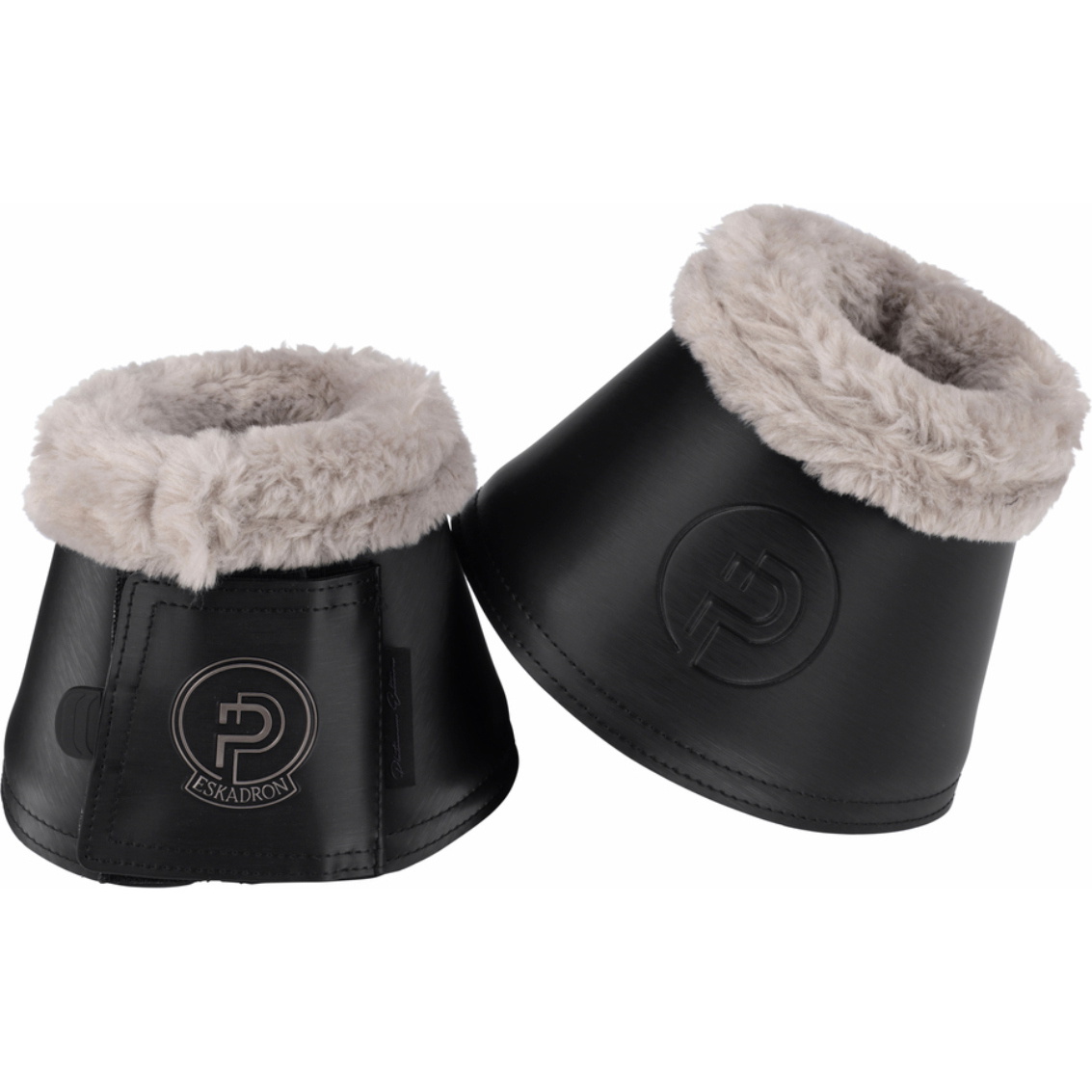 2025 Eskadron Platinum Softslate Faux Fur Bell Boots 672033 862 - Black